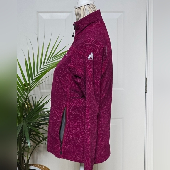 Eddie Bauer First Ascent Fushia Purple Print Women’s Sandstone Jacket Size S - Picture 6 of 7